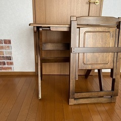 値下げしました。デスク＆チェアー