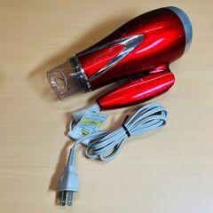 KOIZUMI マイナスイオンヘアドライヤー KHD-9300（レッド）2016年製の画像