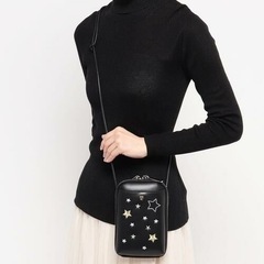 【新品未使用タグ付き】ANNA SUI スターショルダーバッグの画像