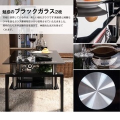 強化ガラステーブルの画像