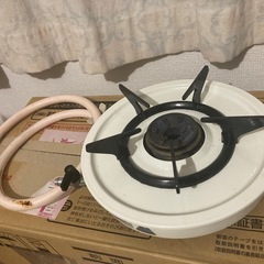 パロマ　一口コンロ　ホーローの画像