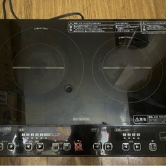 [訳あり] アイリスオーヤマ 2口 IHコンロ