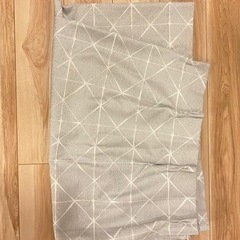 ニトリ　カーテン　グレー　2枚組み