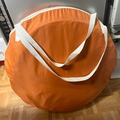 ☆美品☆ FIELDOOR 折りたたみテント ポップアップテント　オレンジの画像