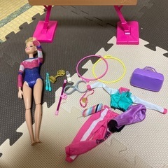 バービー人形 たいそうせんしゅ 着せ替え人形 お世話セット GJM72,マテル(MATTEL),の画像