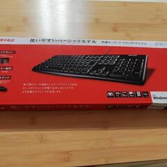 USB接続 有線キーボード BSKBU100BK （ブラック）の画像
