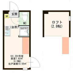 🌈【生活保護のお部屋探し】🌈後期高齢者/精神疾患/末期がん/✨受入れOK✨  中野区本町４丁目    東京メトロ丸ノ内線 新中野駅 徒歩5分  SK33356  - 中野区