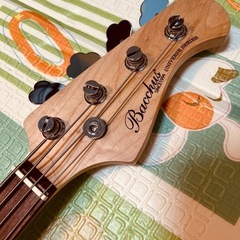 ★売却済み★エレキベース Bacchus バッカス BJB-1R BLK ※ソフトケース付きの画像