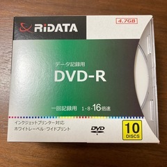 RiDATA DVD-R 4.7GB 10枚入り データ記録用