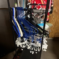 ハンガー　ハンガーラック　洗濯機もの干し