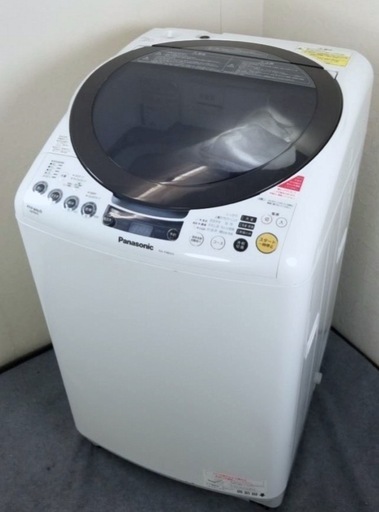 (送料無料) 洗濯・乾燥機 洗8kg 乾4.5kg 除湿した温風で乾かす 新品12万 Panasonic ④
