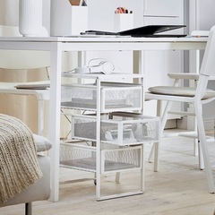 【IKEA】引き出しユニット（ホワイト）
2個セット の画像