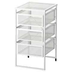 【IKEA】引き出しユニット（ホワイト）
2個セット の画像