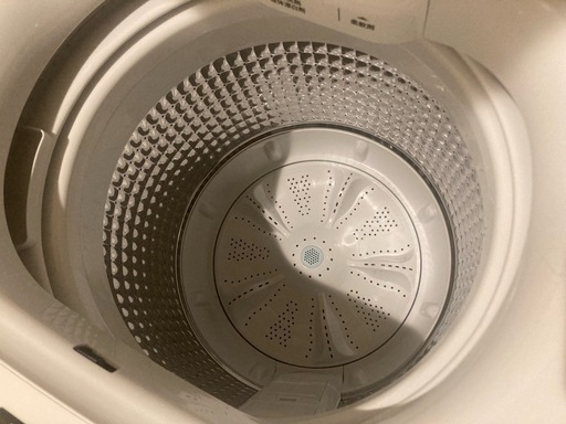 【使用5ヶ月の美品】ハイアール 5.5kg 全自動洗濯機 ホワイト
