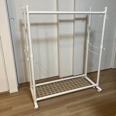 ハンガーラック（押入収納可能）