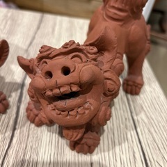 シーサーペア　30年前の画像