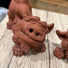 シーサーペア　30年前の画像