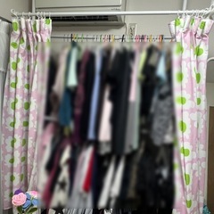 突っ張り棒ハンガーの画像