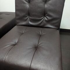 9月25日まで‼️ ソファー&ベッド　大容量収納付きの画像