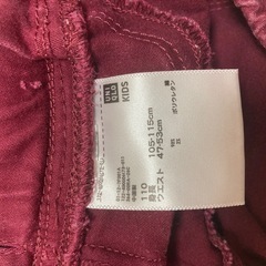 女の子 110 秋冬服　４６の画像