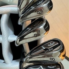 Callaway クラブセット REVA レバ キャディバッグ付 9本セット③