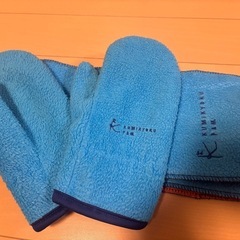 組曲FAM マフラー&手袋　の画像