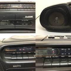 【動作品】🐱CD RADIO CASSETTE RECORDER 「SANYO」の画像