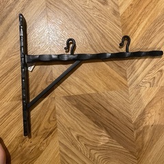 ロートアイアン　フラッグかけの画像