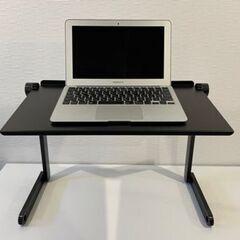 折り畳み式ノートPCスタンド 放熱用通気孔 360度調整可能