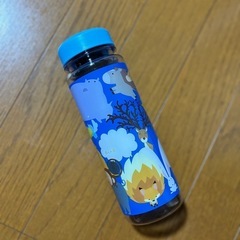 クリア　タンブラー　動物　アニマル　ブルー　水筒　飲料　持ち運び　子ども　ファミリー　新品　未使用の画像