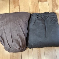 ダブルベッド　シーツ　掛け布団カバー