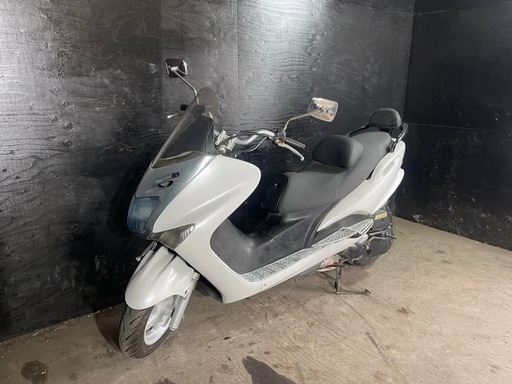 ★支払総額4.4万円★買取強化中！引き上げ可能です！ ヤマハ マジェスティ125 E374E カスタムあり♪ 車格大きい小型スクーター！激安小型！ちょっとした足に♪