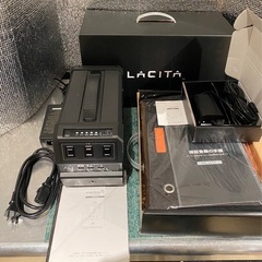 Lacita「ポータブル電源(1度使用のみ)」・「シガー充電器(...