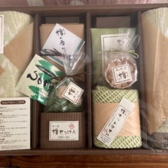 西川の檜タオルセットの画像