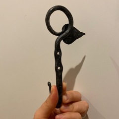 ロートアイアン　フック　葉っぱ🌱の画像