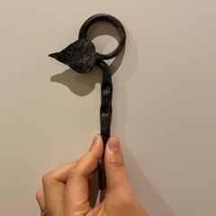ロートアイアン　フック　葉っぱ🌱の画像