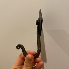 ロートアイアン　ダイヤ型フックの画像
