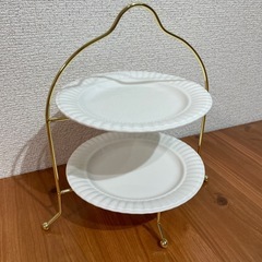 【ニトリ】ケーキスタンド　アフタヌーンティー用 プレートセット