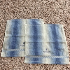 タオル　ランバン　LANVIN 今治　2枚セット　33×33センチ