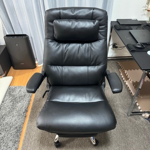 オフィスチェア(OC905 革 BK)