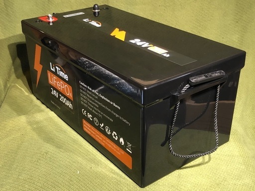 Li Time LiFePO4 バッテリー 
25.6V 200Ah