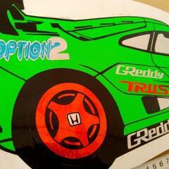 ｶｯﾃｨﾝｸﾞｼ-ﾄ「HONDAカー」ｽﾃｯｶ-の画像