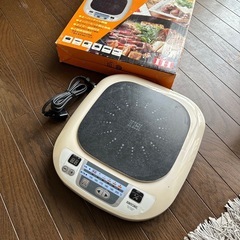 IH電磁卓上調理器！引越し断捨離中❤️