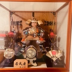 （明日、処分します）★希少★ 菊水作 五月人形 若武者飾り　こど...