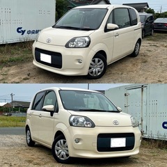 人気のトヨタ ポルテお洒落な内外装色オレンジ＆アイボリー色