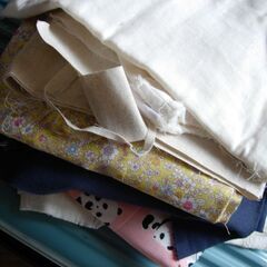 【無料】毛糸、布、フェルトなどゆずります