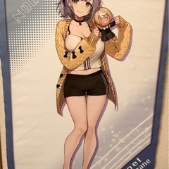 今週　まで！！ホロライブ 白銀ノエル 潤羽るしあ タペストリー キーホルダーの画像