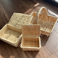 ほぼ未使用！バスケットまとめ売り