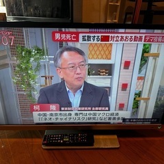 toshiba REGZA 32型　すぐに視聴可能　リモコン付