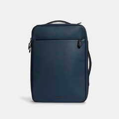 定価12万COACH グラハム 3wayバックパック ビジネス レザー A4可青 COACH バックパック グラハム ビジネスバッグ メンズ スクエアタイプ